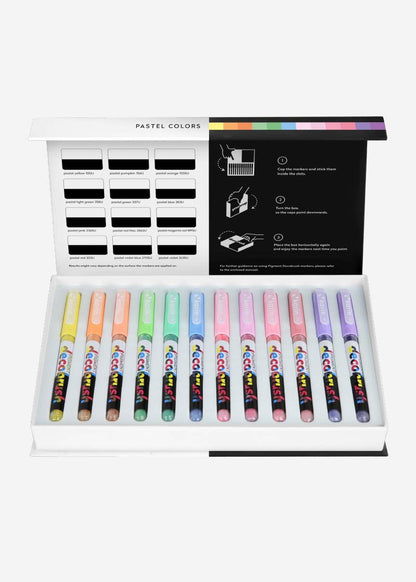 KARIN MARKERS - PIGMENT decobrush Pastel Colors Collection